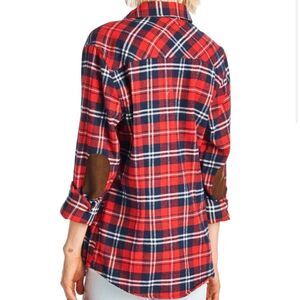 Ci Sono plaid collection long sleeve flannel shirt size S EUC ❤️